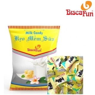 Kẹo Mềm Sữa Biscafun Túi 65g