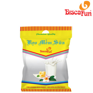 Kẹo Mềm Sữa Biscafun Túi 65g