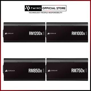 Nguồn corsair rm750x rm850x rm1000x rm1200x shift black/white 80 plus gold / full modular / atx 3.1 - hàng chính hãng