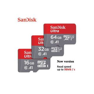  Thẻ nhớ SanDisk Ultra 120MB s microSDHC UHS-I chuẩn A1 16G 32G 64GB 128GB  