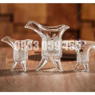 Set 6 Ly uống rượu đế vương, ly rượu shot, ly ruou phong cách hoàng gia