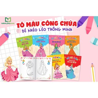 Sách: Bé Tô Màu Công Chúa (Túi 6 Cuốn)