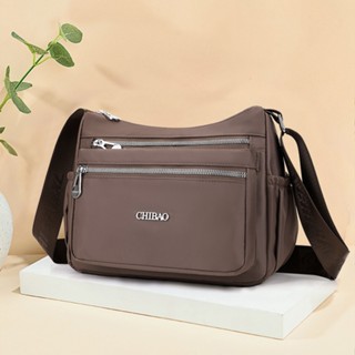 Túi xách nữ đeo chéo thời trang trung niên vải dù chống nước nhiều ngăn đựng size 30cm đẹp 78919