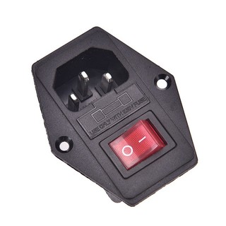 Jack cắm âm 3 chân có cầu chì jack cắm âm 3 chân có cầu chì công tắc nguồn có đèn báo