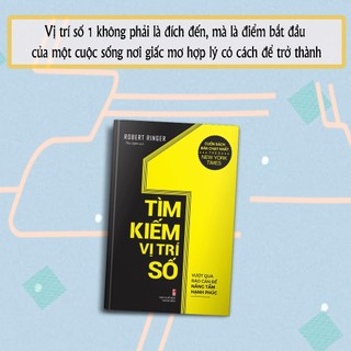 Sách: Tìm Kiếm Vị Trí Số 1 -  Vượt Qua Rào Cản Để Nâng Tầm Hạnh Phúc ( Cuốn Sách Bán Chạy Nhất New York Times)