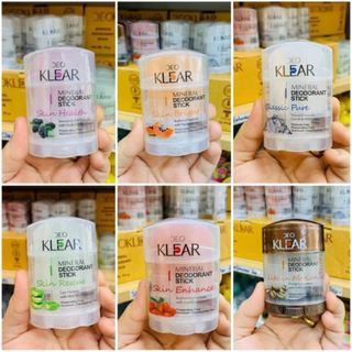 Lăn Đá Khoáng Khử Mùi DEO KLEAR 70gram Thái Lan