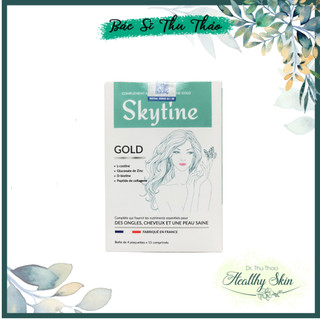 Viên uống skytine gold đẹp da, tóc và móng tay, hỗ trợ kiềm nhờn