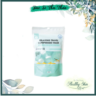 Mặt nạ nén tiệt trùng mềm mịn DR.SERA RELAXING TRAVEL COMPRESSED MASK