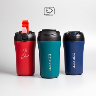 Cốc giữ nhiệt có ống hút Holic v3 420ml Fan House ly giữ nhiệt 12h inox 304, bình nước khắc tên, tặng sticker, cọ bình