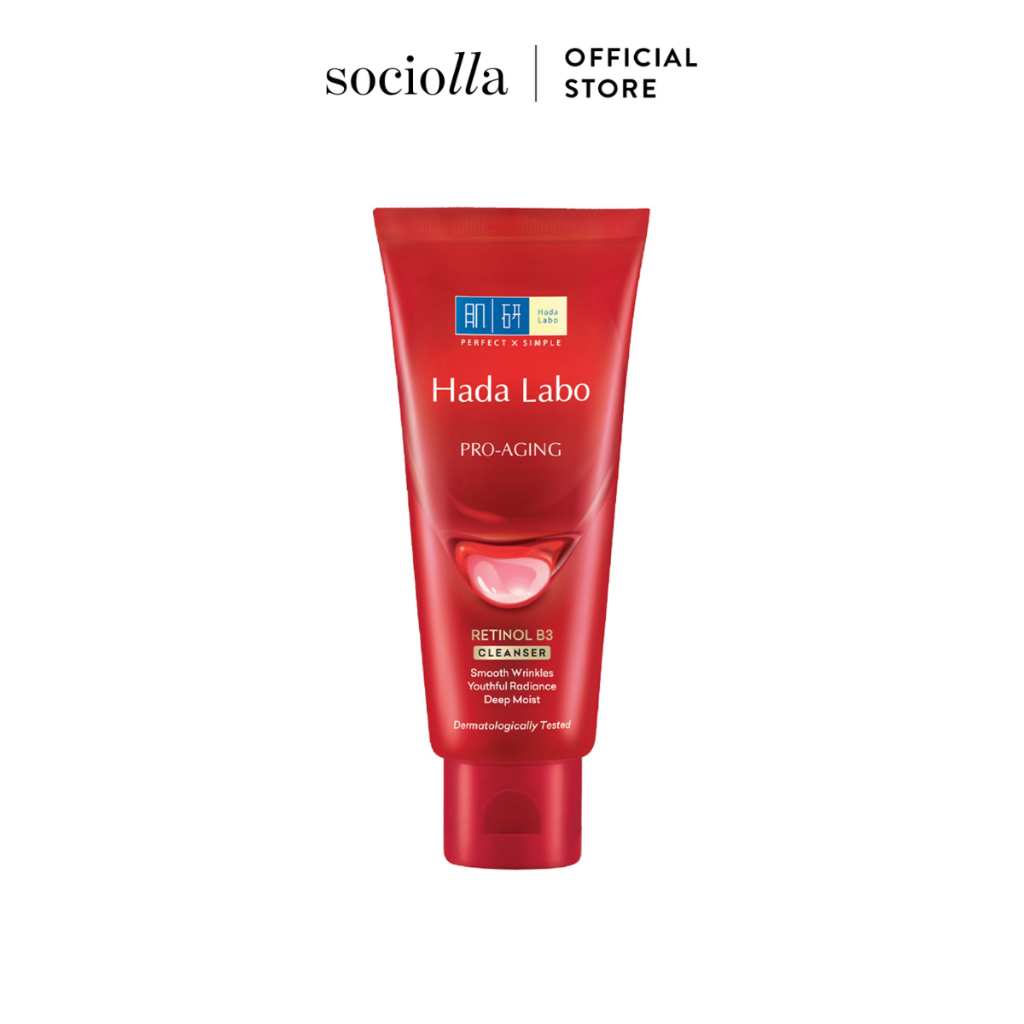 Kem Rửa Mặt Chống Lão Hóa Hada Labo Pro Anti-Aging 80g