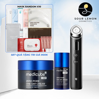 Set thu nhỏ lỗ chân lông, mụn cám đầu đen