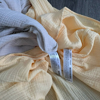Đầm midi chất xô muslin
