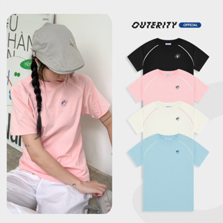 Áo Thun Baby Tee Outerity - Line Meow Tee Unisex Nam Nữ Localbrand