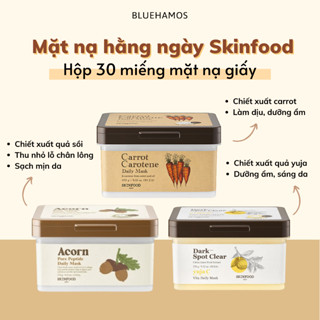Mặt nạ giấy Skinfood Daily Mask các loại (Hộp 30 miếng)