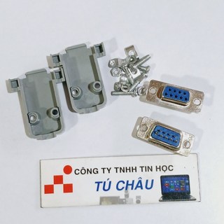 Đầu hàn COM 9 (DB9F - 9M):  Đầu Com 9 Lổ Cái (DB9F-9M) / Đầu Com 9 Kim Đực (DB9M - 9M)