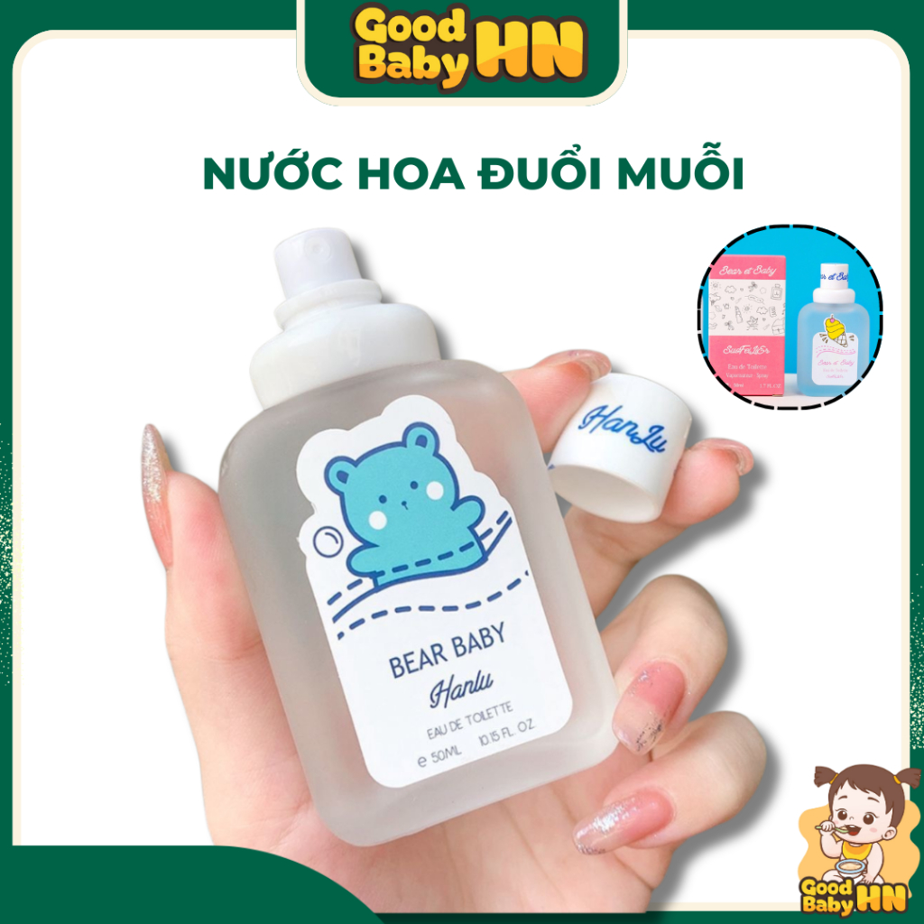 Nước hoa chống muỗi cho bé 50ml - E21