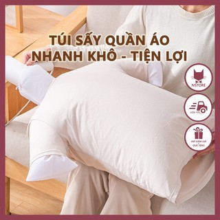 Túi Sấy Áo Quần Bằng Vải Hỗ Trợ Làm Khô Nhanh Tiện Lợi Cho Du Lịch