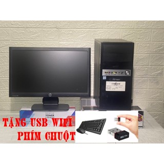 Bộ máy tính văn phòng H61 i5 Ram8GB màn hình 19 inch USB wifi