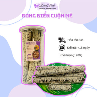 200g rong biển cuộn mè| dried food