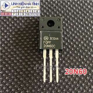 Combo 2 con mosfet 20n60 to-220f 20a 600v kênh n