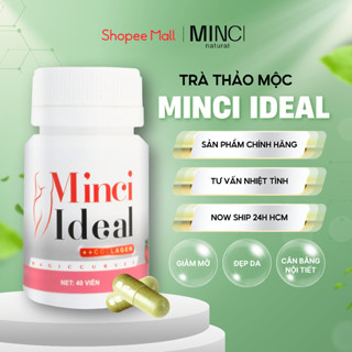  Viên uống hỗ trợ giảm cân viên uống thảo mộc Minci Ideal hỗ trợ giảm cân giảm mỡ nhanh chóng 