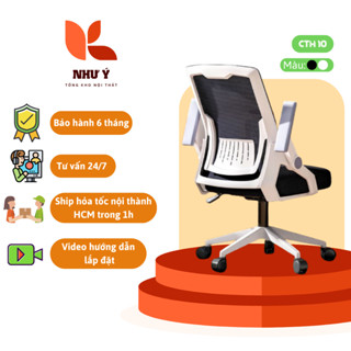 Ghế Chân Xoay, Ghế Văn Phòng Làm Việc CTH-10 Cao Cấp