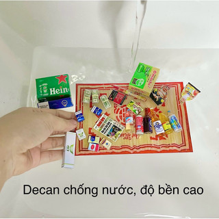 mô hình thùng mì trang trí 1/12