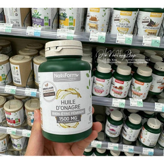 Tinh dầu hoa anh thảo hữu cơ Pháp NAT & FORM mẫu mới 200 viên
