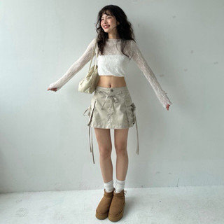  Dóra the label - Chân váy kaki túi hộp LOULOU SKIRT 