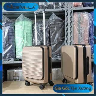 Vali Doanh Nhân Size 20inch NiceVilla Dây Kéo Mở Rộng