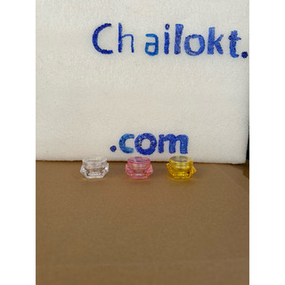 Hũ kim cương chiết mỹ phẩm. hũ chiết kem 3gr 5gr