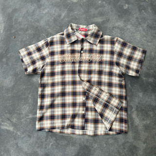 Áo ERRORIST Checked Signature Brown Shirt