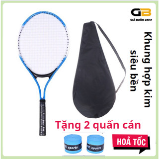 Vợt Tennis chất lượng cao tặng 2 dây quấn vợt, túi đựng, vợt tennis siêu bền