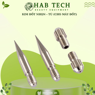 Đầu kim đốt nốt ruồi, Đầu kim to, đầu lắp kim máy 5in1, máy đốt mini