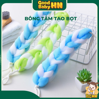 Bông tắm vải lưới mềm mại cao cấp, bông tắm tạo bọt kéo dài nhiều màu giá rẻ - E17