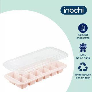 Khay đá vuông 12 viên có nắp Kari inochi