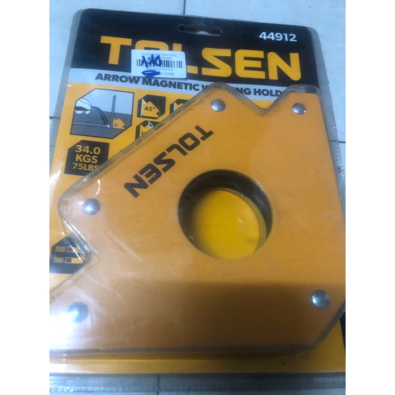 Nam châm góc vuông 75LBS Tolsen 44912(mã T110)