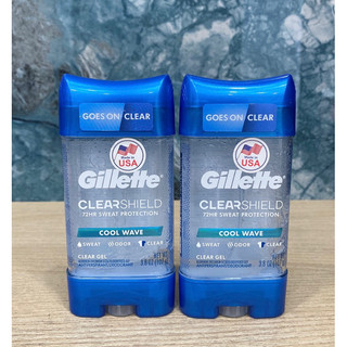 Lăn khử mùi dành cho nam Gillette Endurance Cool Wave Clear Gel