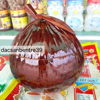 Vỏ trái dừa giữ ấm bình trà ( hàng đẹp )