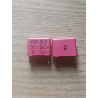 A17 Tụ điện màu đỏ WIMA FKP1 630V 103 630V 0.01UF 10N (01 con)