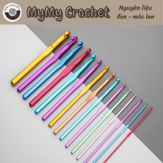 Kim móc cán nhôm  Dụng Cụ Móc Len Đa Năng