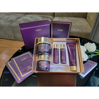 Set kem dưỡng chống nhăn da chống lão hóa Ohui Tím Baby Collagen Ohui Age Recovery Cream