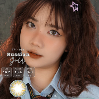 Kính Áp Tròng Tinteye Lens Russian Gold TP-956
