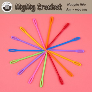 Set 5 Kim Khâu Len Bằng Nhựa Size 5.5cm