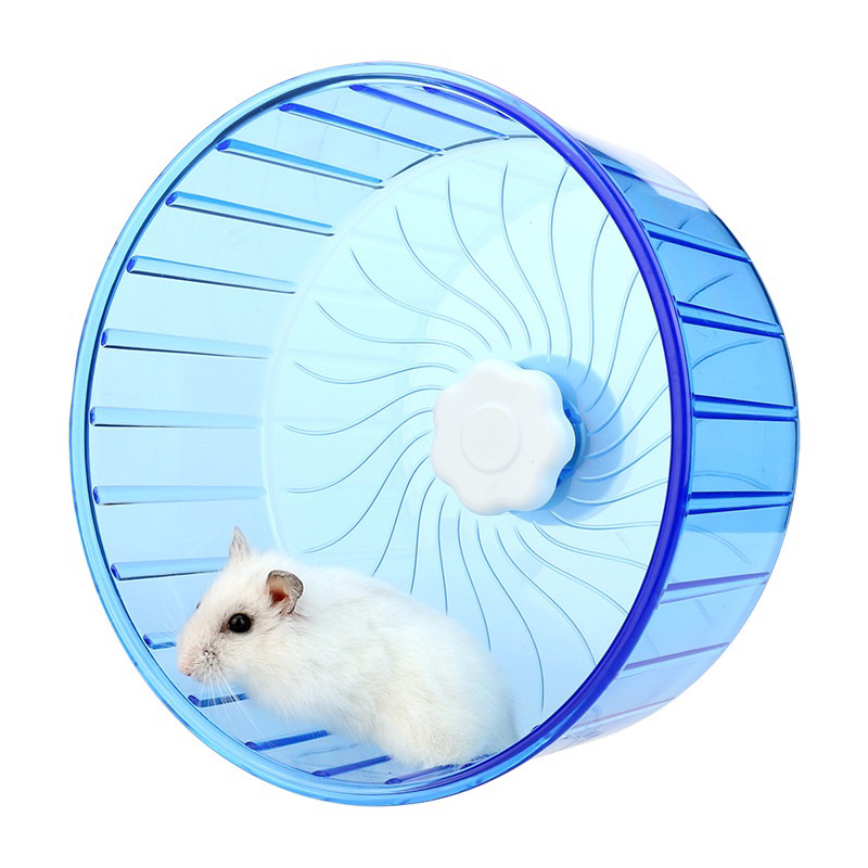 Wheel trong suốt silent cho hamster và thú cưng nhỏ