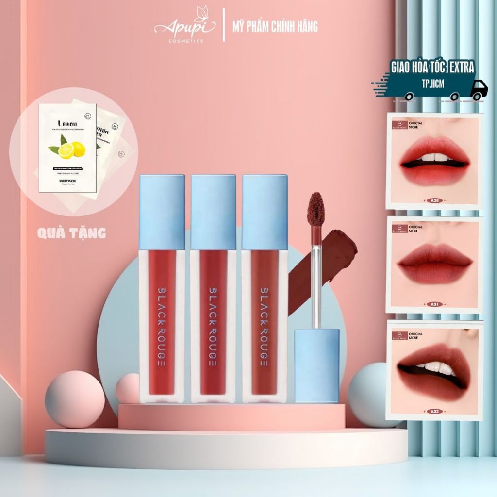 Son Kem Black Rouge Ver 6 Blueming Garden