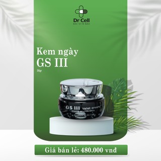 Kem Dưỡng Trắng Da GS3 Nâng Cao Hiệu Quả Chống Nắng DR Cell 30g