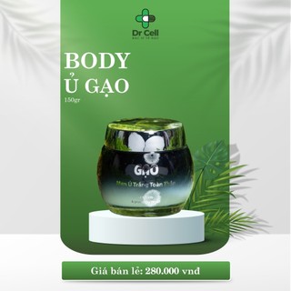 Men Ủ Trắng Da Body Gạo,Làm Mờ Các Vết Thâm Sạm DR Cell 150g