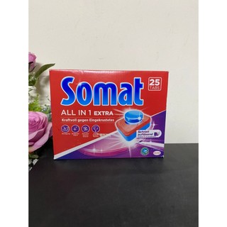 Viên rửa bát Somat hộp 25 viên Đức dùng cho máy rửa chén bát nk