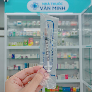 (Combo 5 Chiếc) Bơm tiêm Vinahankook - Dung tích 1cc/3cc/5cc/10cc/20cc/50cc